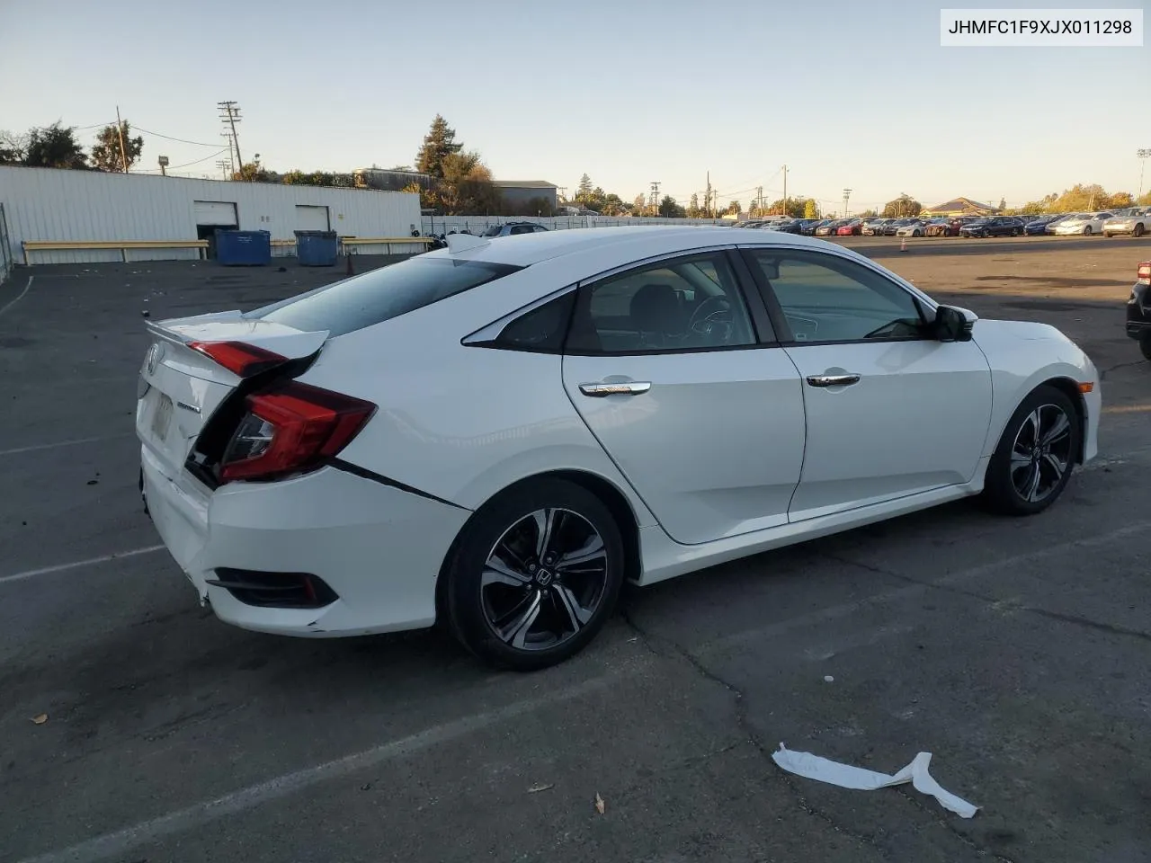 2018 Honda Civic Touring VIN: JHMFC1F9XJX011298 Lot: 79711474