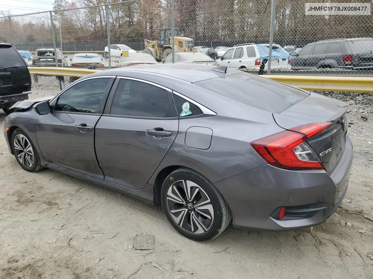 2018 Honda Civic Exl VIN: JHMFC1F78JX008477 Lot: 79838034