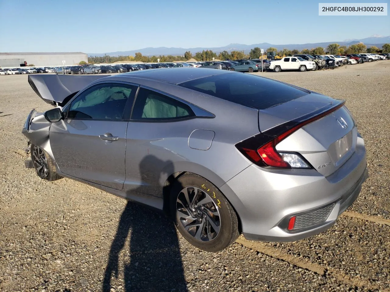 2018 Honda Civic Lx VIN: 2HGFC4B08JH300292 Lot: 79856174