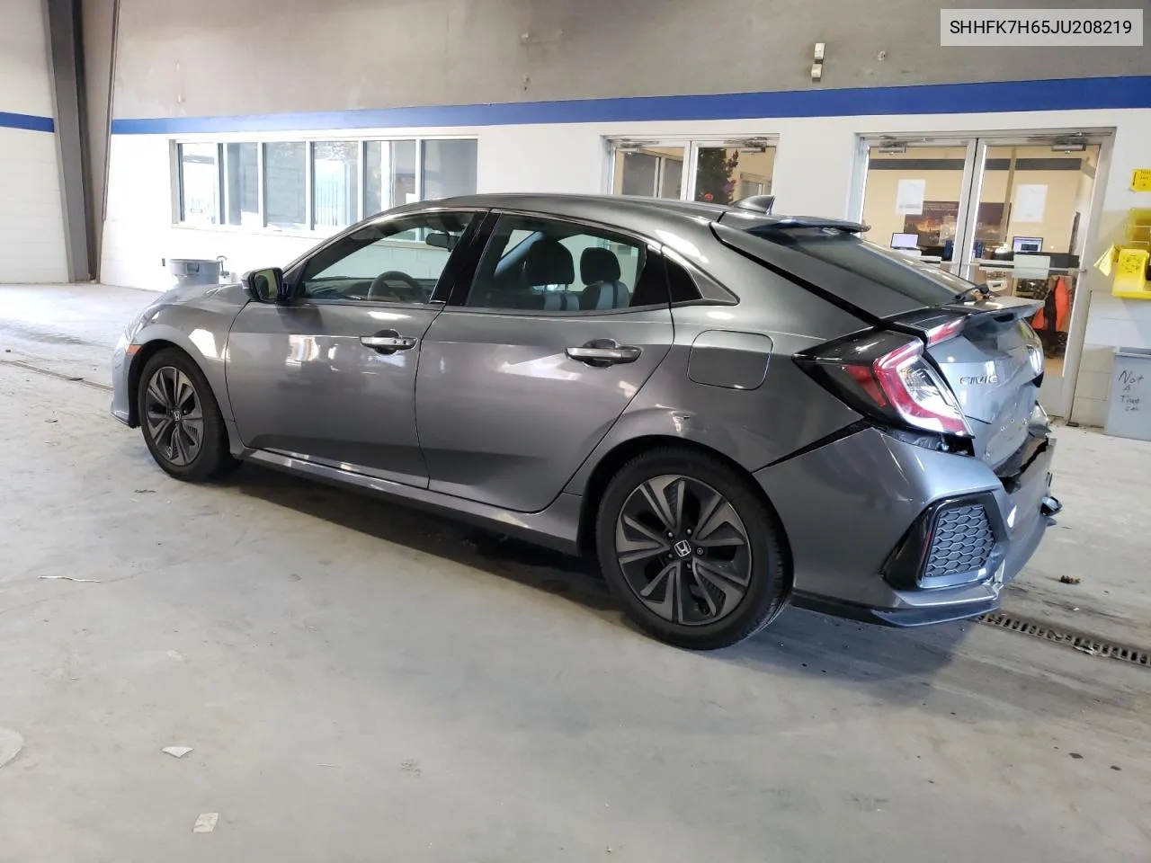 2018 Honda Civic Ex VIN: SHHFK7H65JU208219 Lot: 80144054