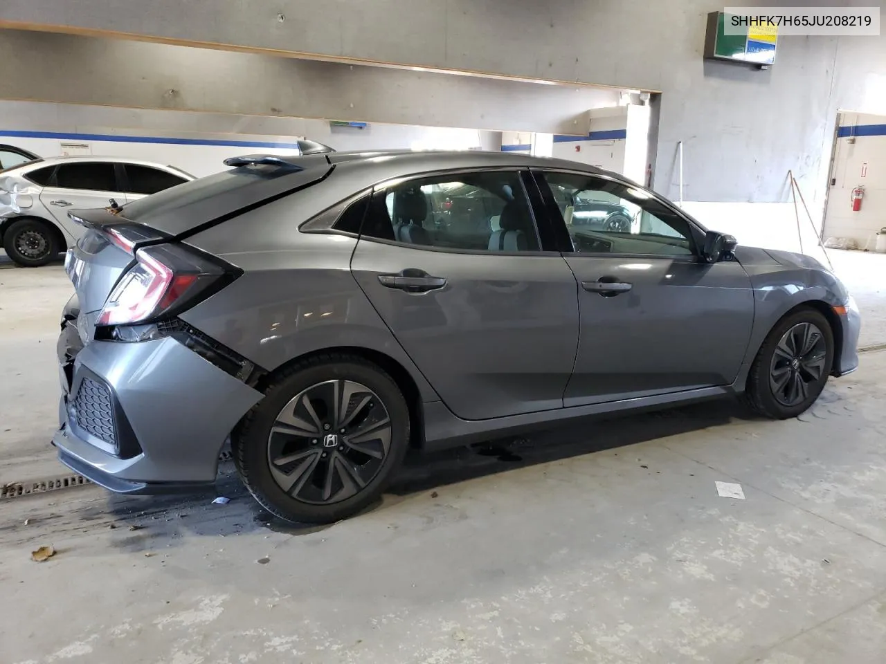 2018 Honda Civic Ex VIN: SHHFK7H65JU208219 Lot: 80144054