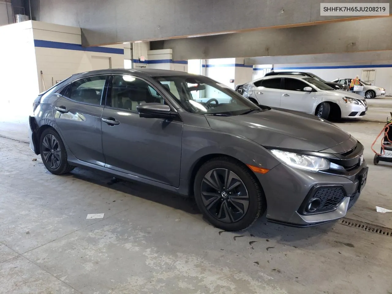 2018 Honda Civic Ex VIN: SHHFK7H65JU208219 Lot: 80144054