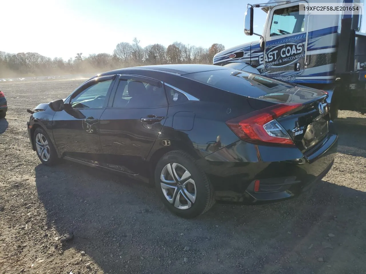 2018 Honda Civic Lx VIN: 19XFC2F58JE201654 Lot: 80498494