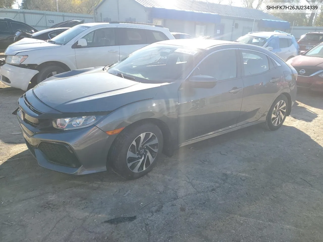 2018 Honda Civic Lx VIN: SHHFK7H26JU234339 Lot: 80746404