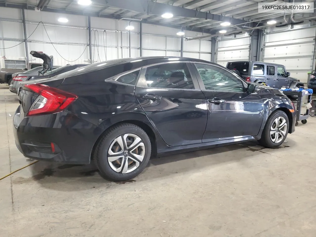 2018 Honda Civic Lx VIN: 19XFC2E58JE010317 Lot: 81035804