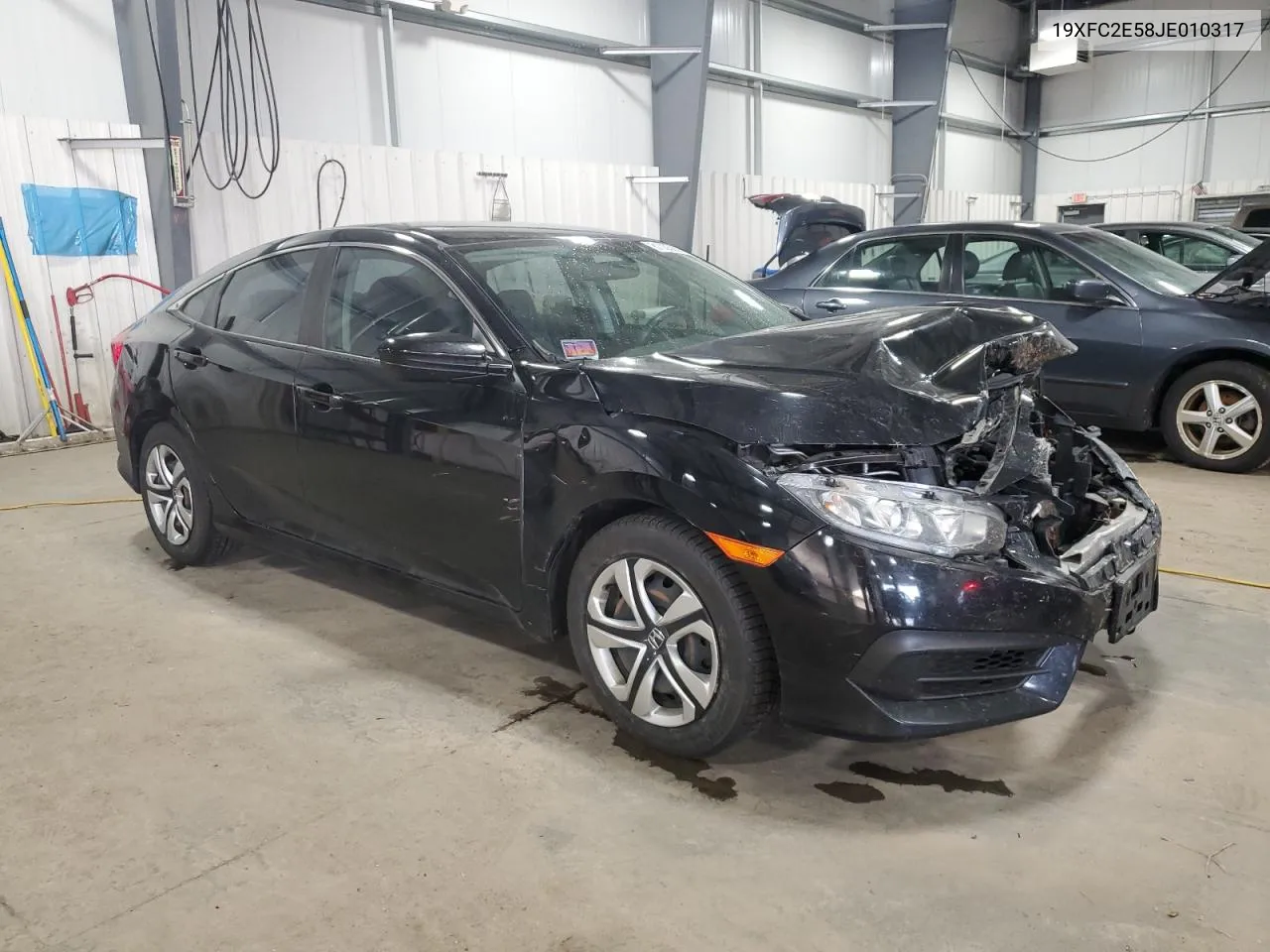 2018 Honda Civic Lx VIN: 19XFC2E58JE010317 Lot: 81035804