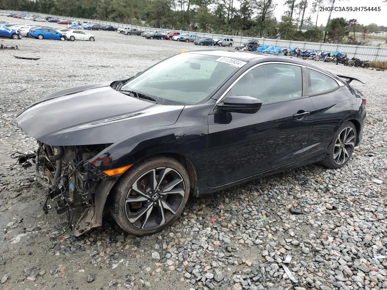 2HGFC3A59JH754445 2018 Honda Civic Si