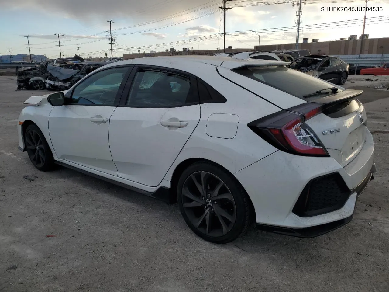 2018 Honda Civic Sport VIN: SHHFK7G46JU204535 Lot: 81169584