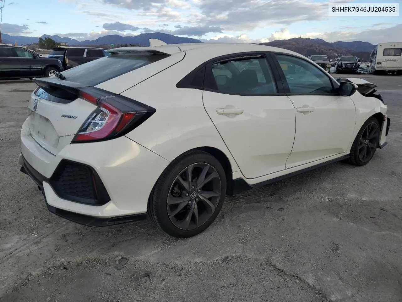 2018 Honda Civic Sport VIN: SHHFK7G46JU204535 Lot: 81169584