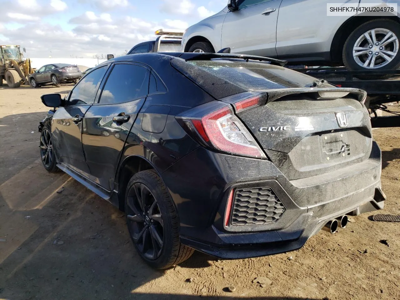 2019 Honda Civic Sport VIN: SHHFK7H47KU204978 Lot: 32823682