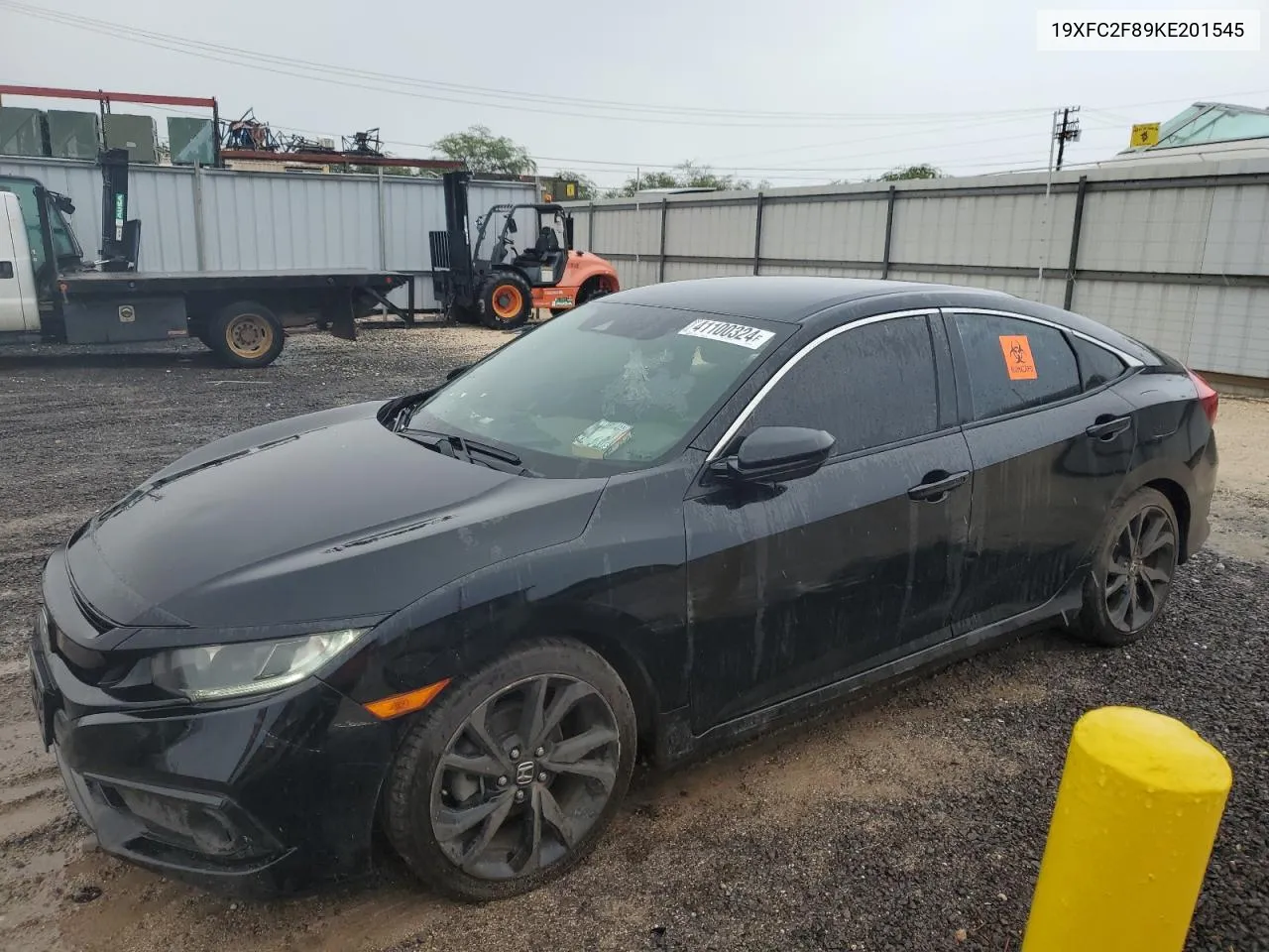 2019 Honda Civic Sport VIN: 19XFC2F89KE201545 Lot: 41100324