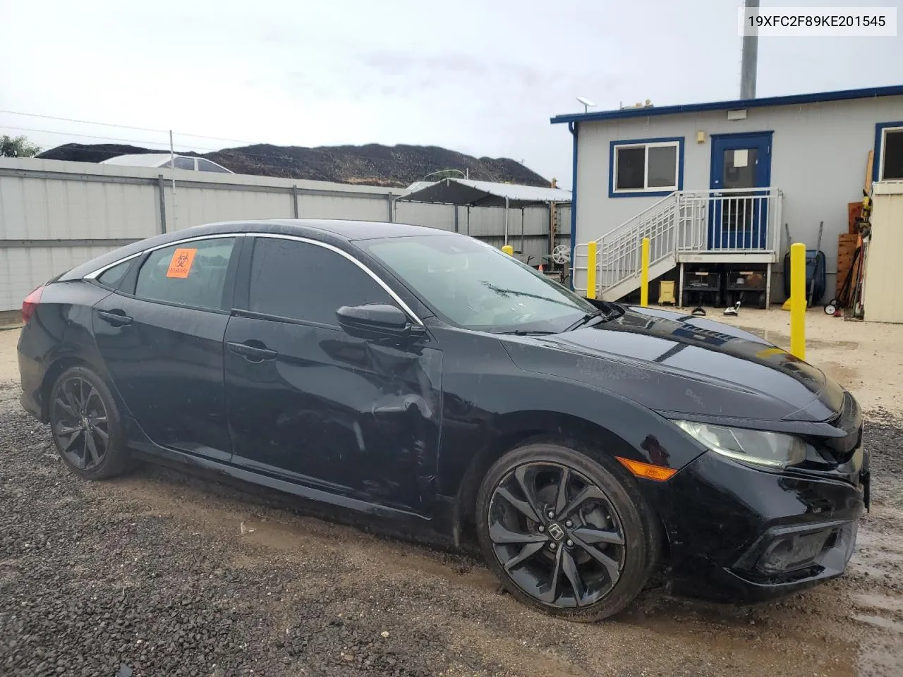 2019 Honda Civic Sport VIN: 19XFC2F89KE201545 Lot: 41100324