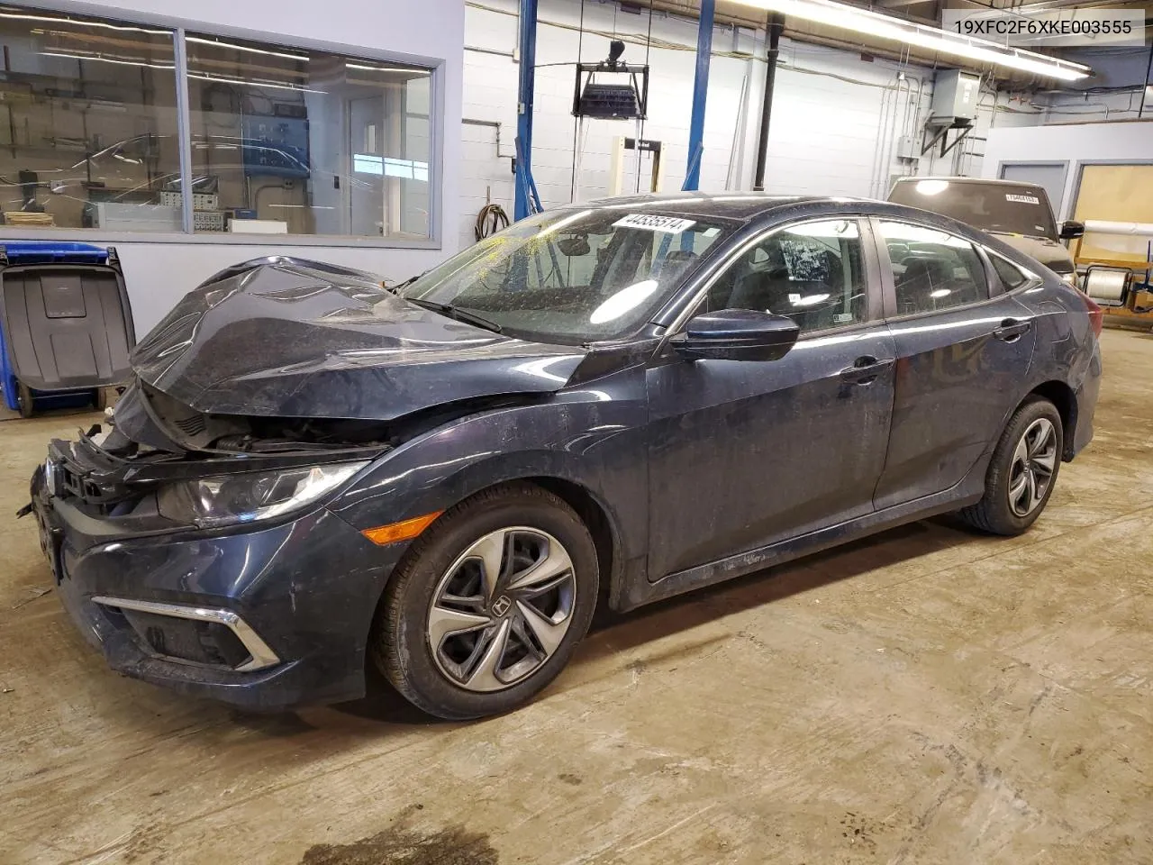 2019 Honda Civic Lx VIN: 19XFC2F6XKE003555 Lot: 44535514