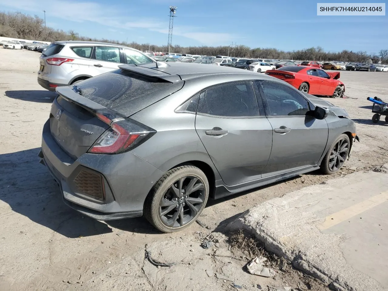 SHHFK7H46KU214045 2019 Honda Civic Sport