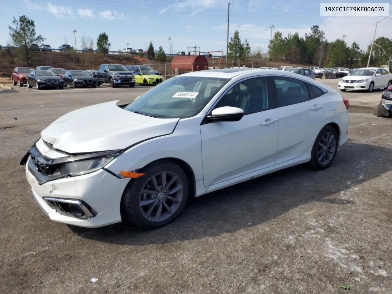 2019 Honda Civic Exl VIN: 19XFC1F79KE006076 Lot: 46669174