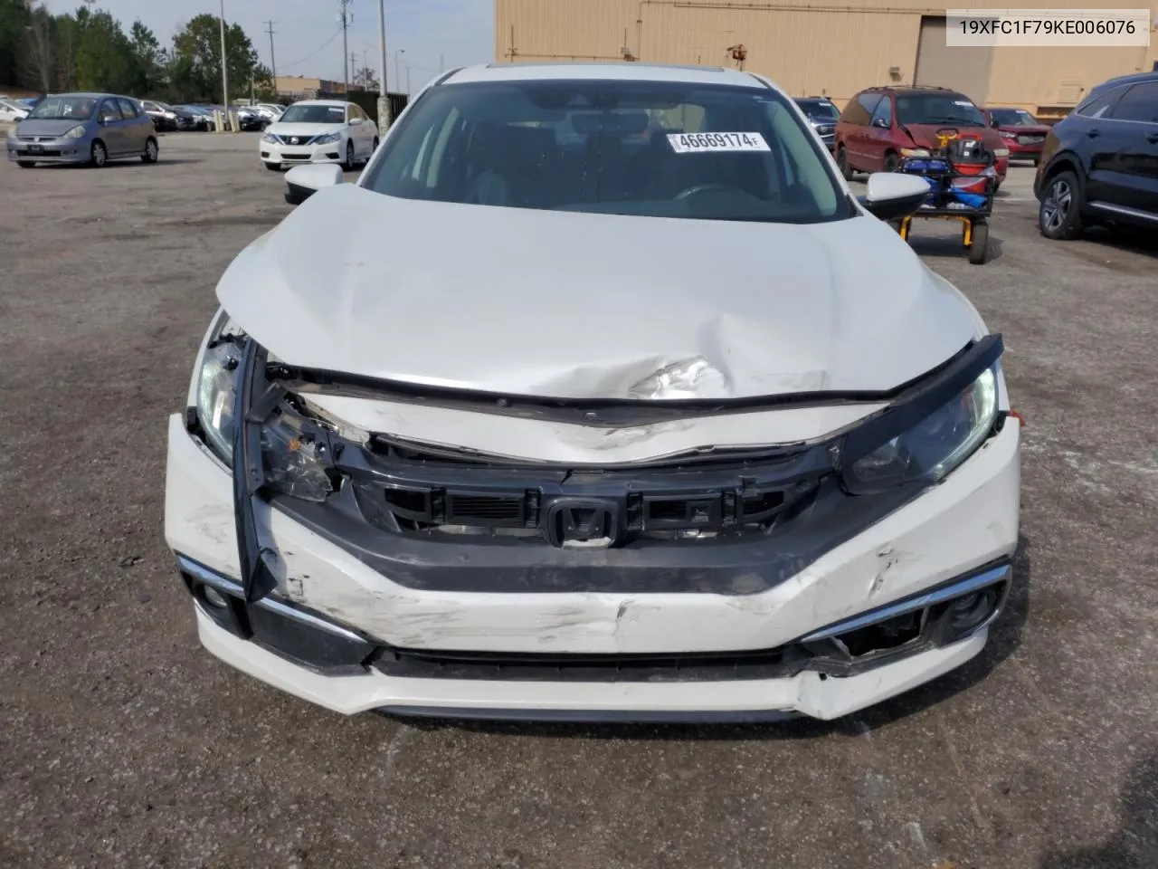 19XFC1F79KE006076 2019 Honda Civic Exl