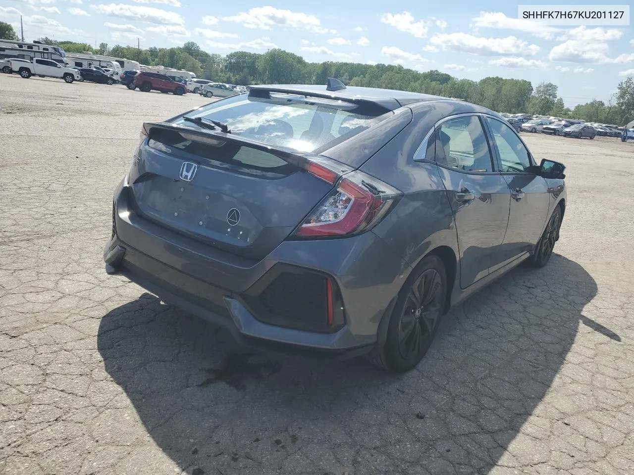 SHHFK7H67KU201127 2019 Honda Civic Ex