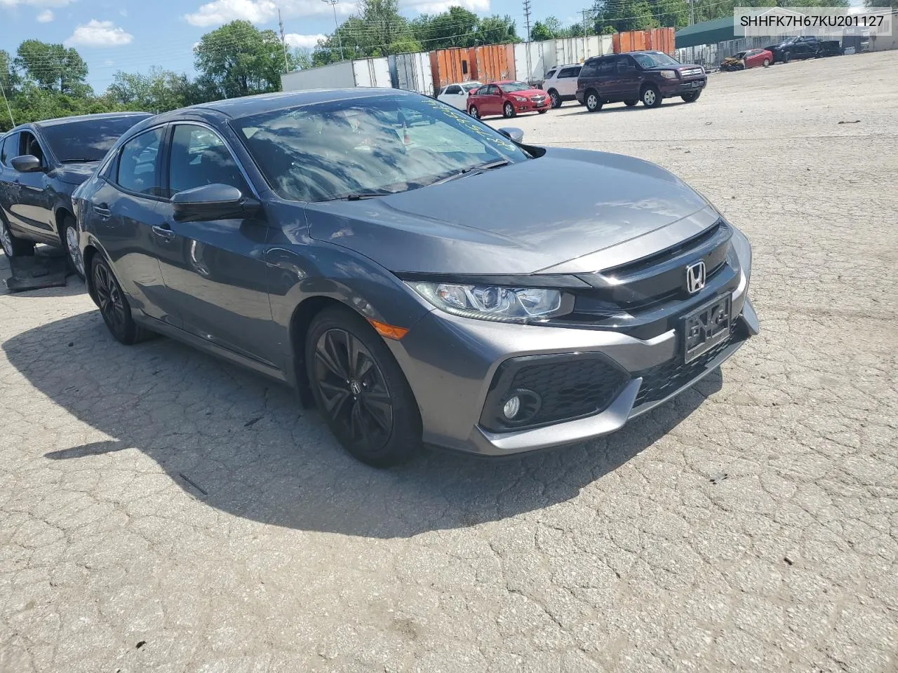 2019 Honda Civic Ex VIN: SHHFK7H67KU201127 Lot: 48759544