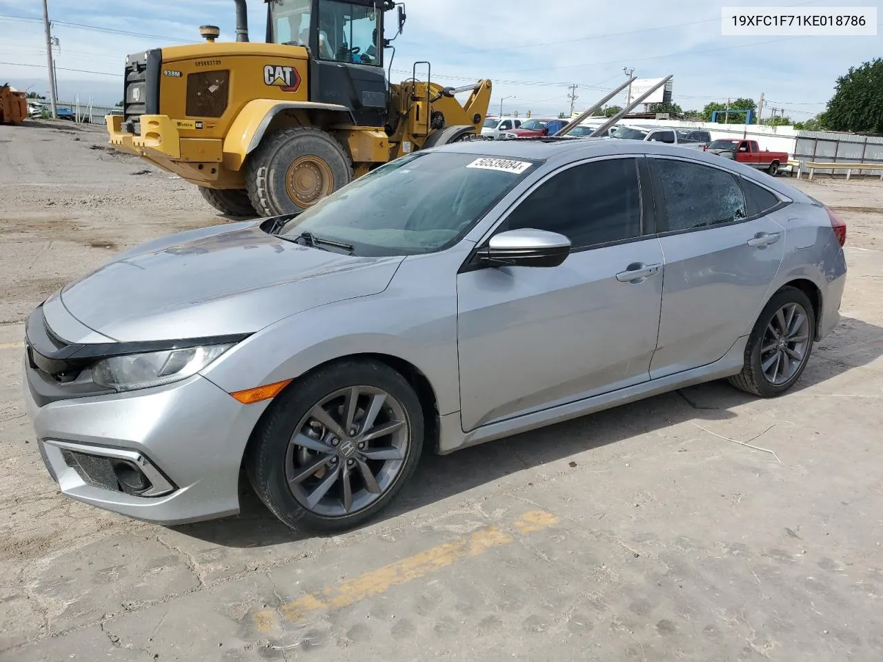 2019 Honda Civic Exl VIN: 19XFC1F71KE018786 Lot: 50539084