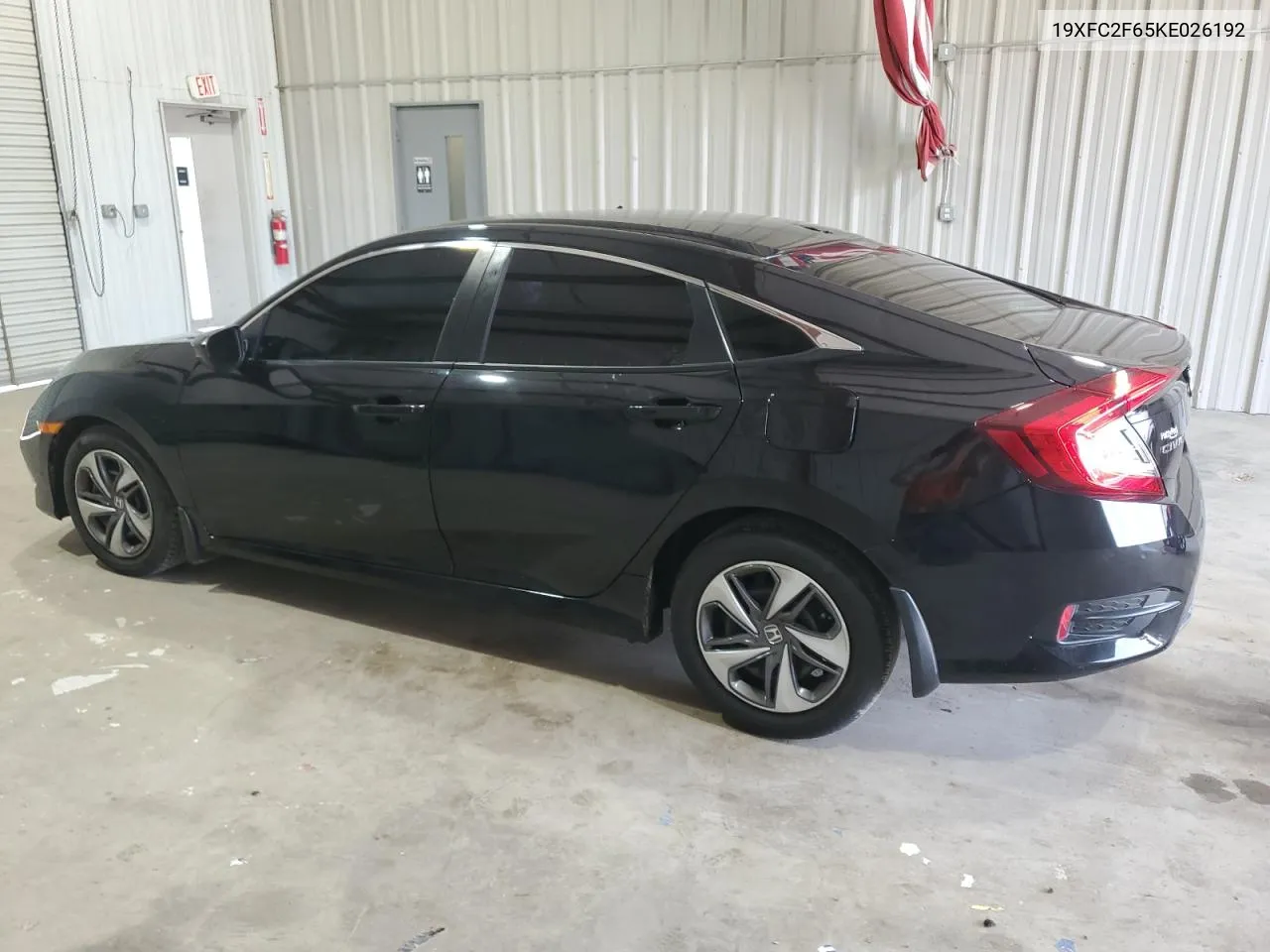 2019 Honda Civic Lx VIN: 19XFC2F65KE026192 Lot: 52721023