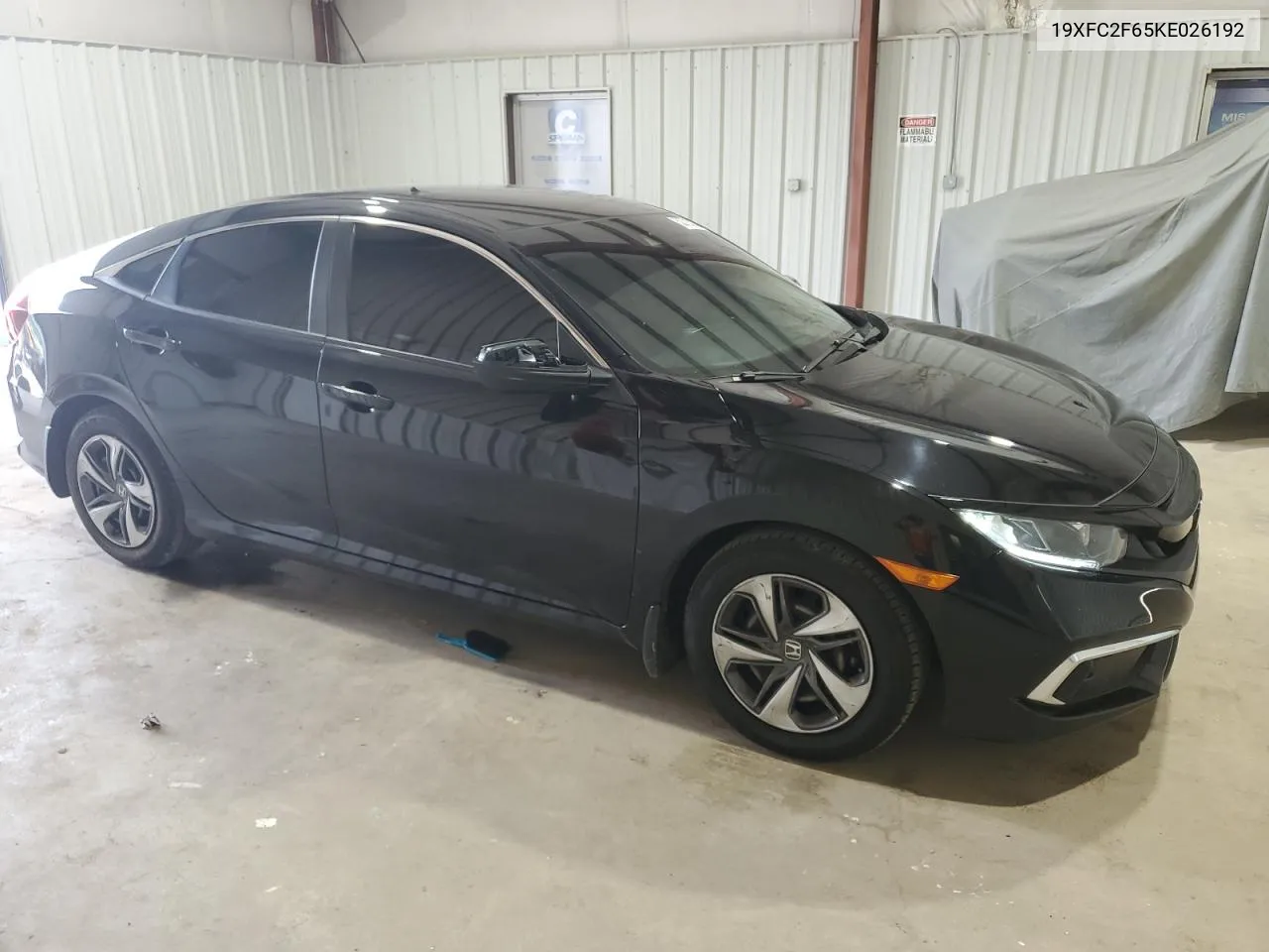 2019 Honda Civic Lx VIN: 19XFC2F65KE026192 Lot: 52721023