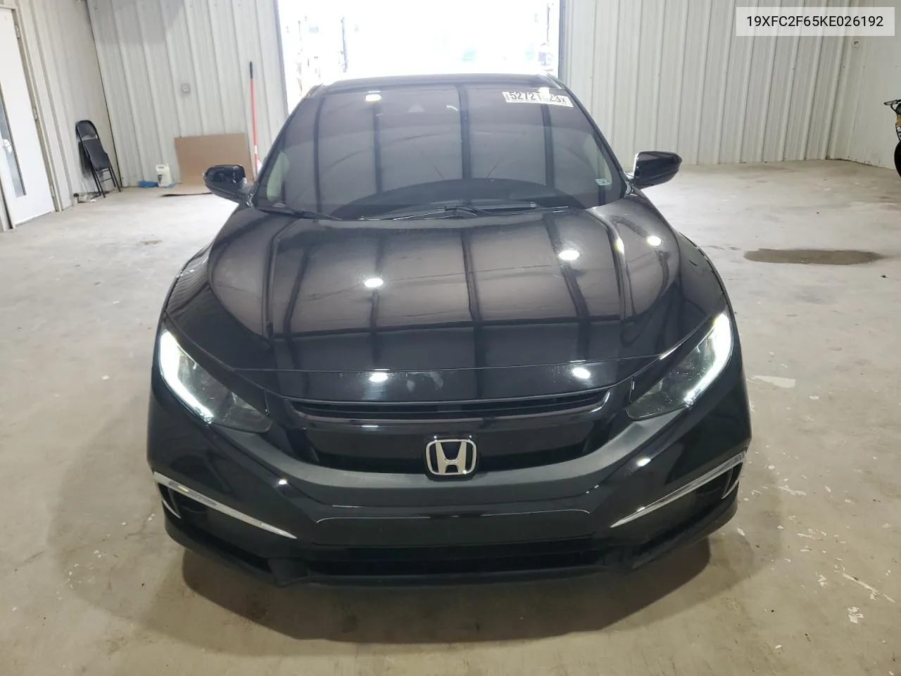 2019 Honda Civic Lx VIN: 19XFC2F65KE026192 Lot: 52721023