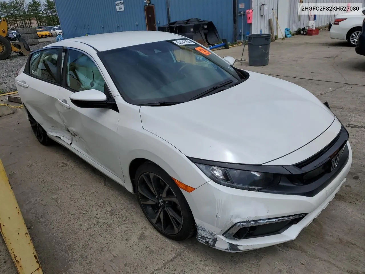 2019 Honda Civic Sport VIN: 2HGFC2F82KH527080 Lot: 53741954