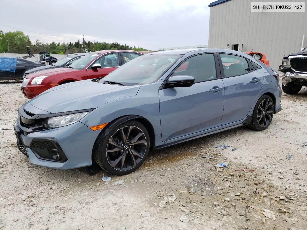 SHHFK7H40KU221427 2019 Honda Civic Sport