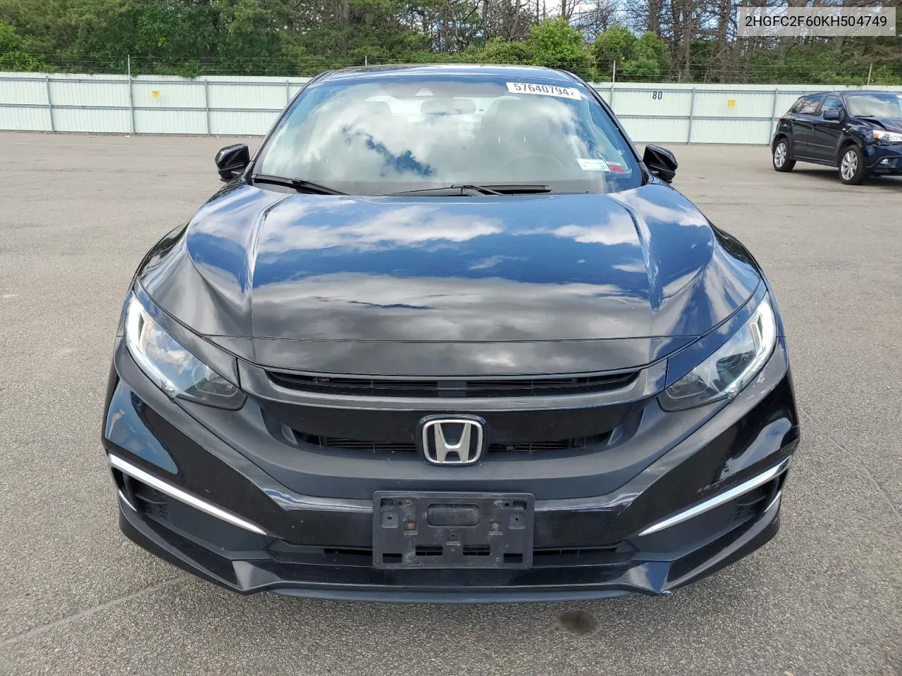 2HGFC2F60KH504749 2019 Honda Civic Lx