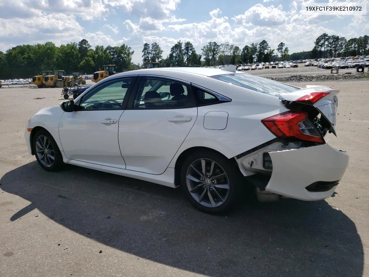 2019 Honda Civic Ex VIN: 19XFC1F39KE210972 Lot: 57703884