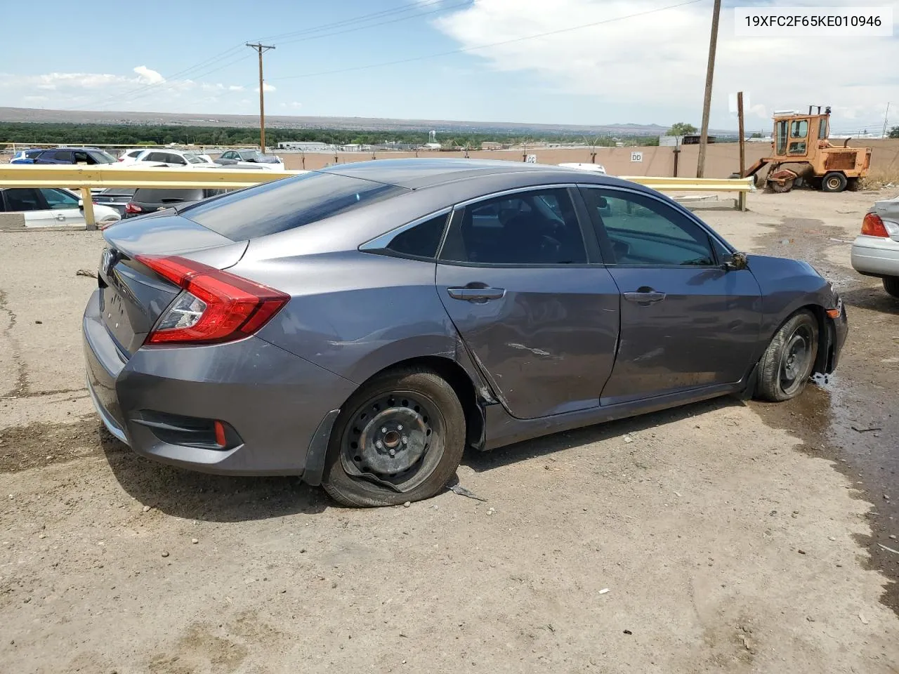 2019 Honda Civic Lx VIN: 19XFC2F65KE010946 Lot: 57831154