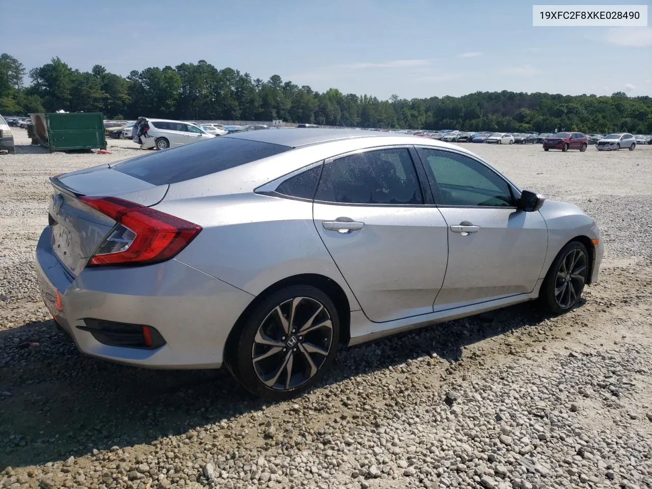 2019 Honda Civic Sport VIN: 19XFC2F8XKE028490 Lot: 59407334