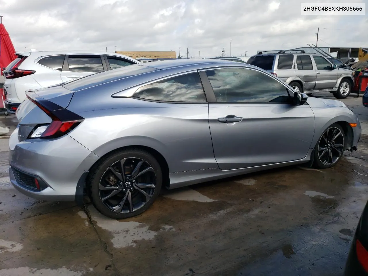 2019 Honda Civic Sport VIN: 2HGFC4B8XKH306666 Lot: 59446004