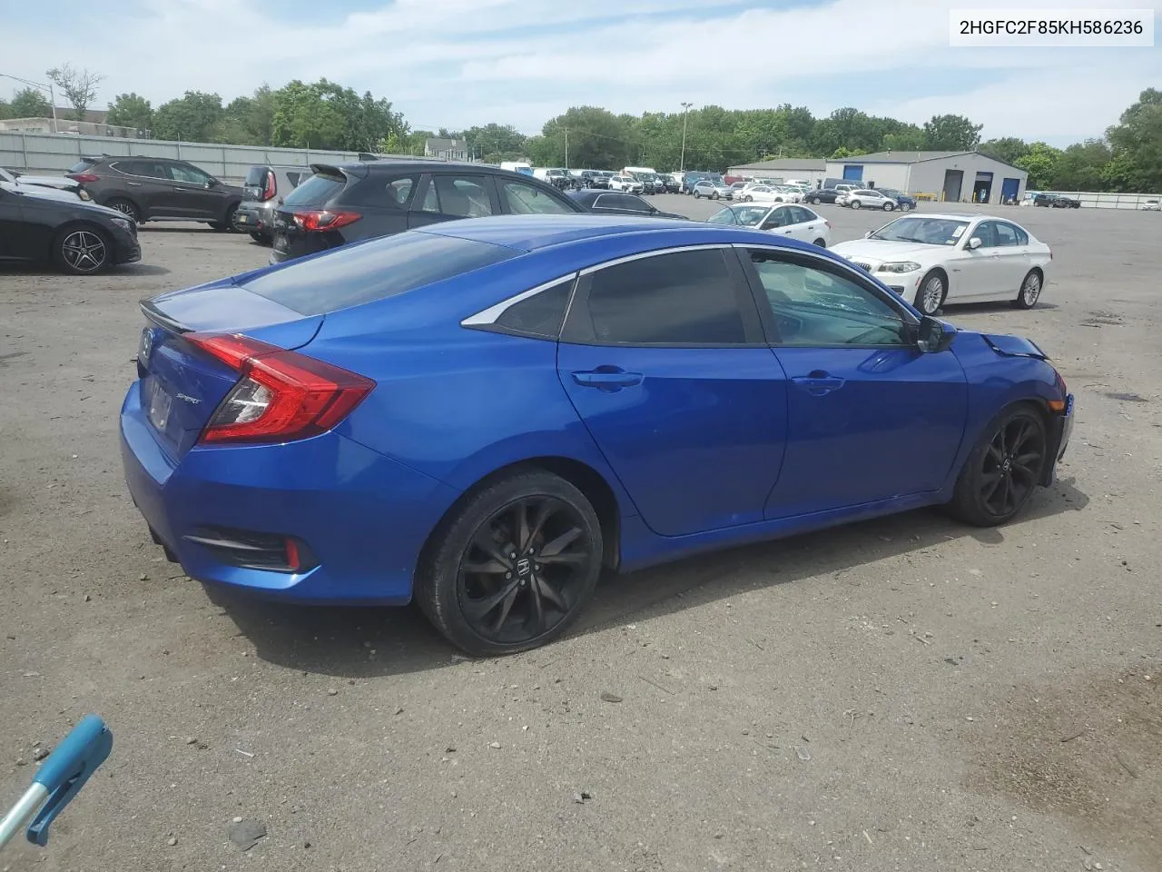 2HGFC2F85KH586236 2019 Honda Civic Sport