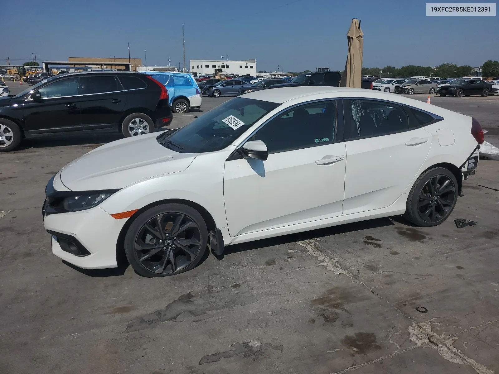 2019 Honda Civic Sport VIN: 19XFC2F85KE012391 Lot: 61026784