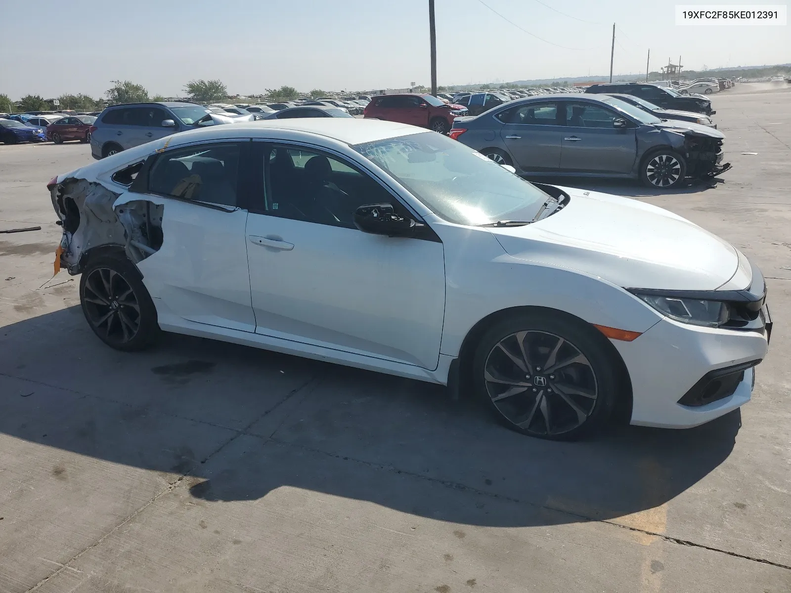 2019 Honda Civic Sport VIN: 19XFC2F85KE012391 Lot: 61026784