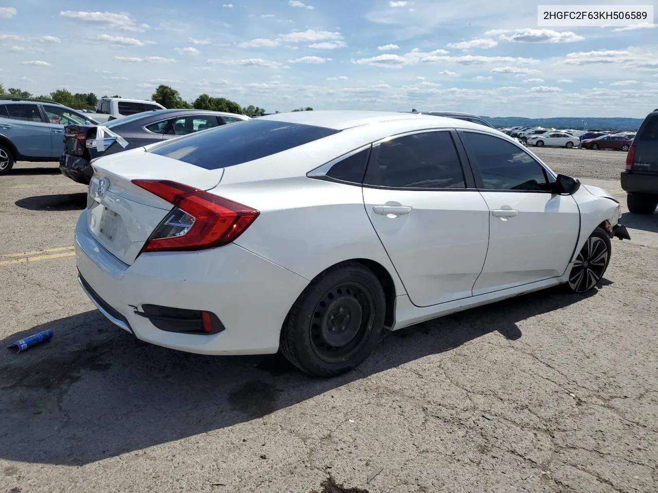 2019 Honda Civic Lx VIN: 2HGFC2F63KH506589 Lot: 61284144