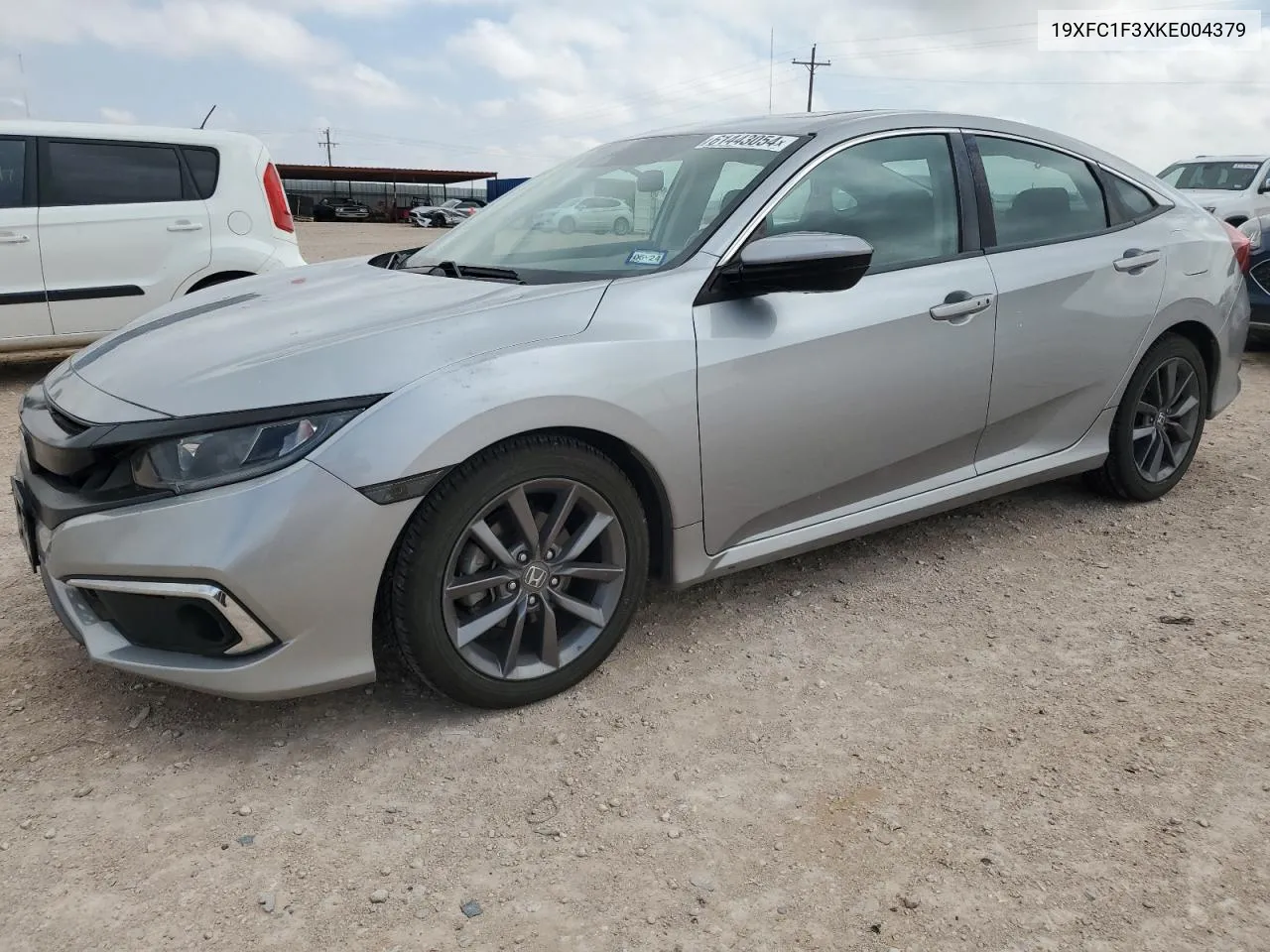 19XFC1F3XKE004379 2019 Honda Civic Ex