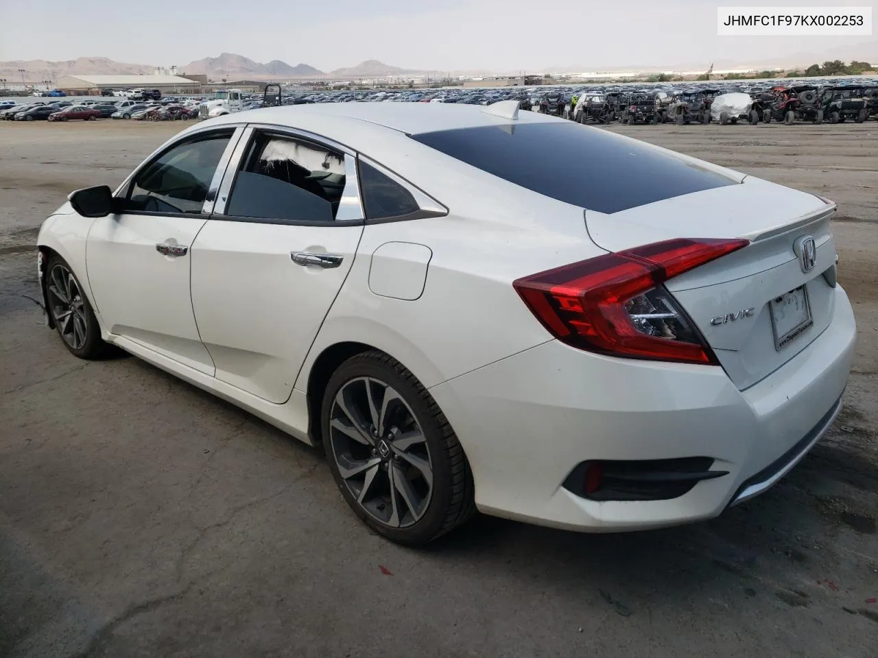 2019 Honda Civic Touring VIN: JHMFC1F97KX002253 Lot: 62948384