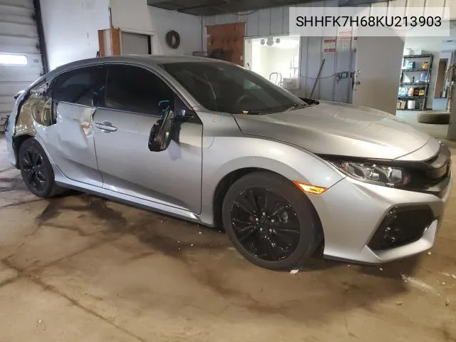 2019 Honda Civic Ex VIN: SHHFK7H68KU213903 Lot: 62983554