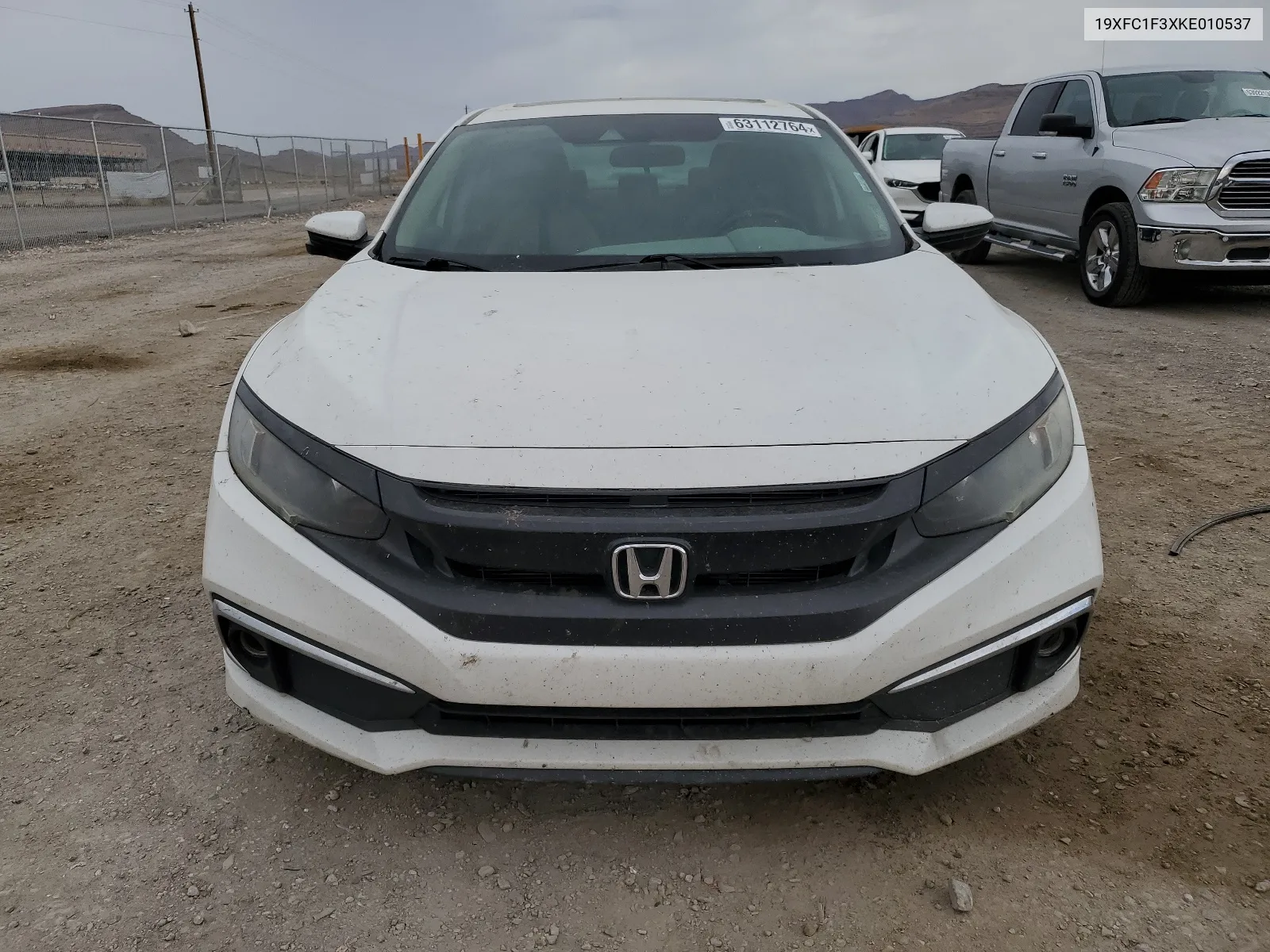 19XFC1F3XKE010537 2019 Honda Civic Ex