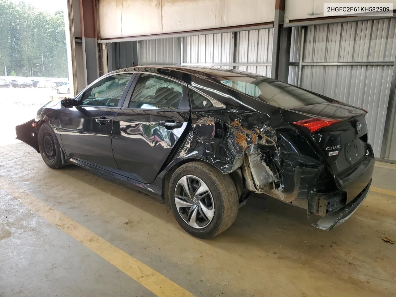 2HGFC2F61KH582909 2019 Honda Civic Lx