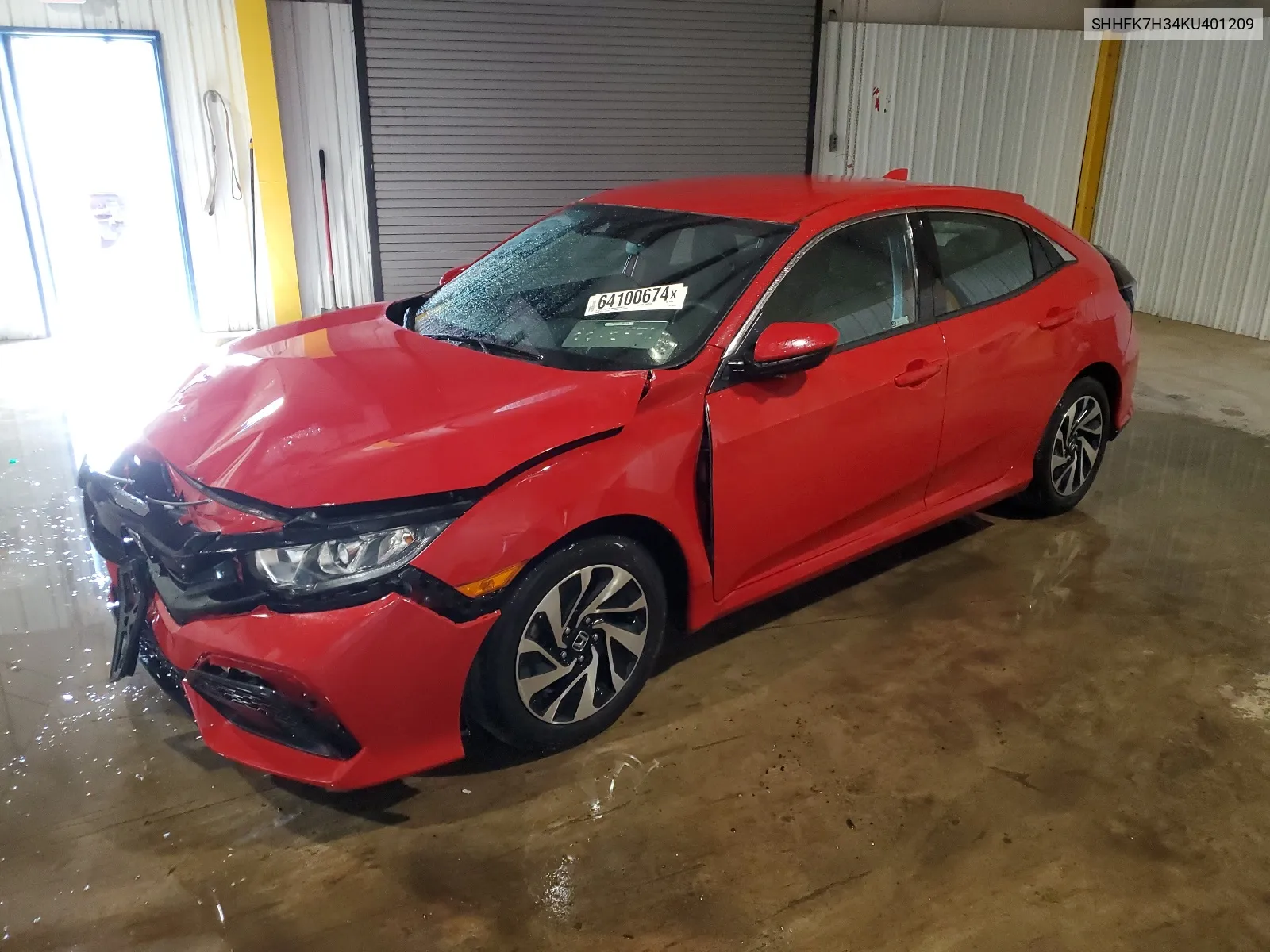 SHHFK7H34KU401209 2019 Honda Civic Lx