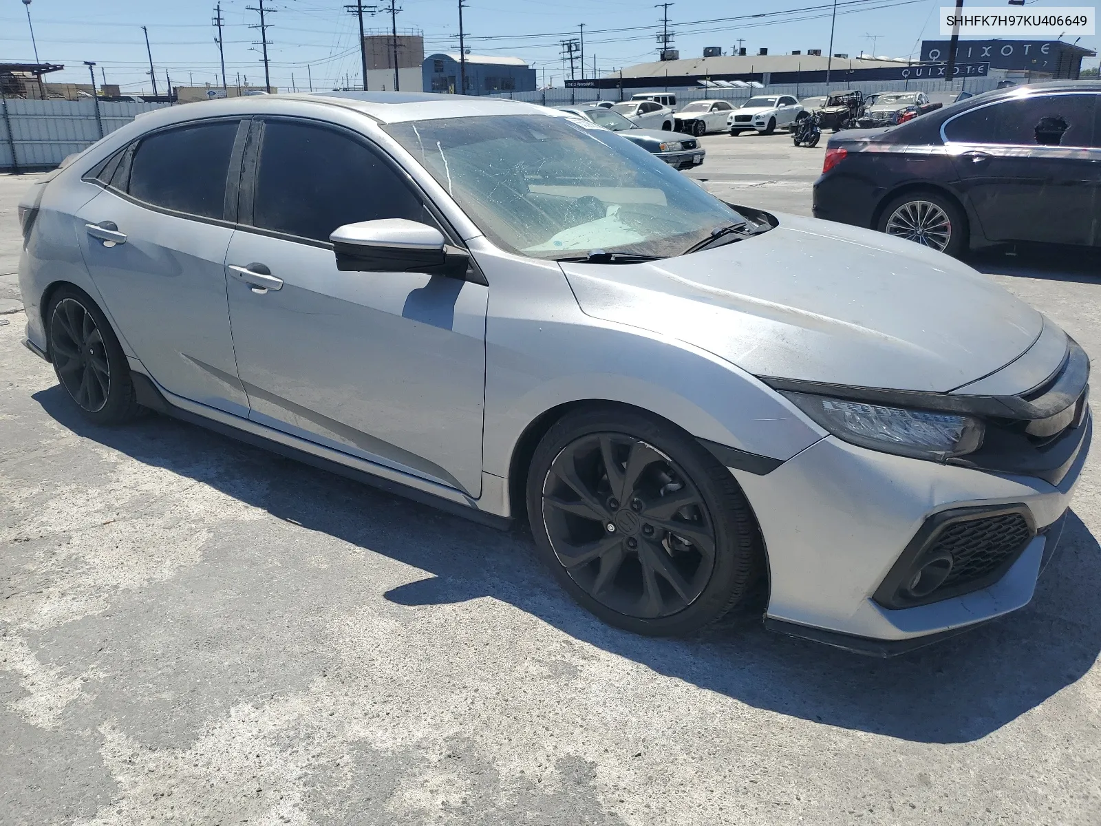 2019 Honda Civic Sport Touring VIN: SHHFK7H97KU406649 Lot: 65390584