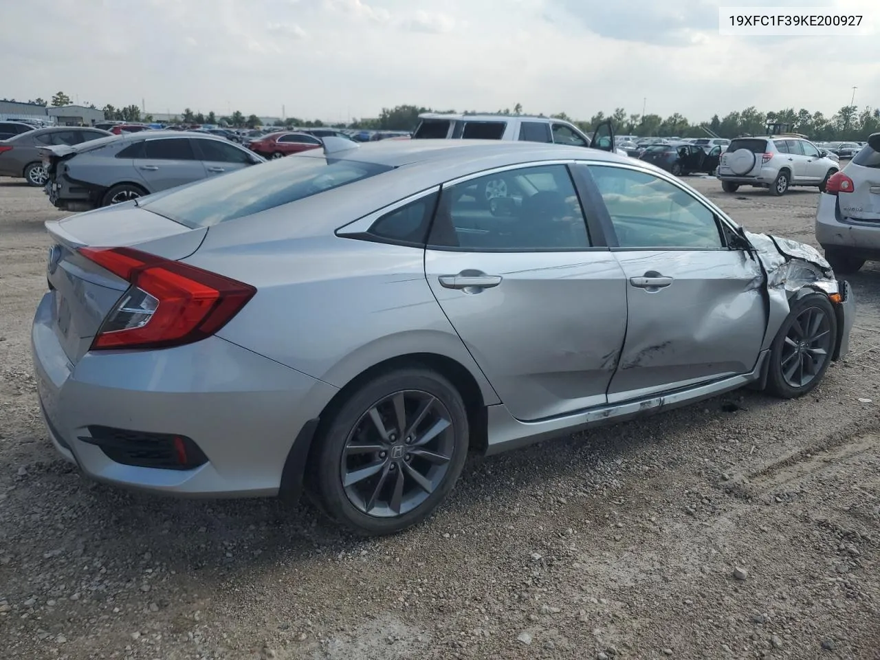 19XFC1F39KE200927 2019 Honda Civic Ex