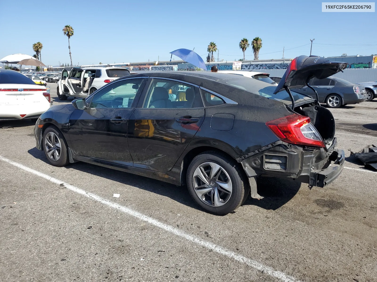 19XFC2F65KE206790 2019 Honda Civic Lx