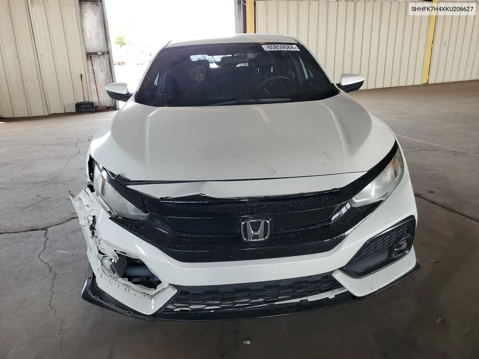 SHHFK7H4XKU206627 2019 Honda Civic Sport