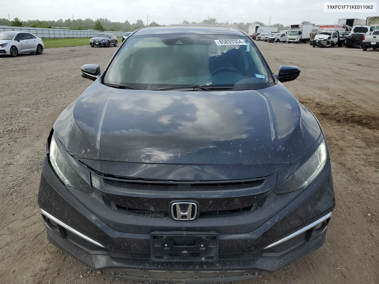 2019 Honda Civic Exl VIN: 19XFC1F71KE011062 Lot: 65893354