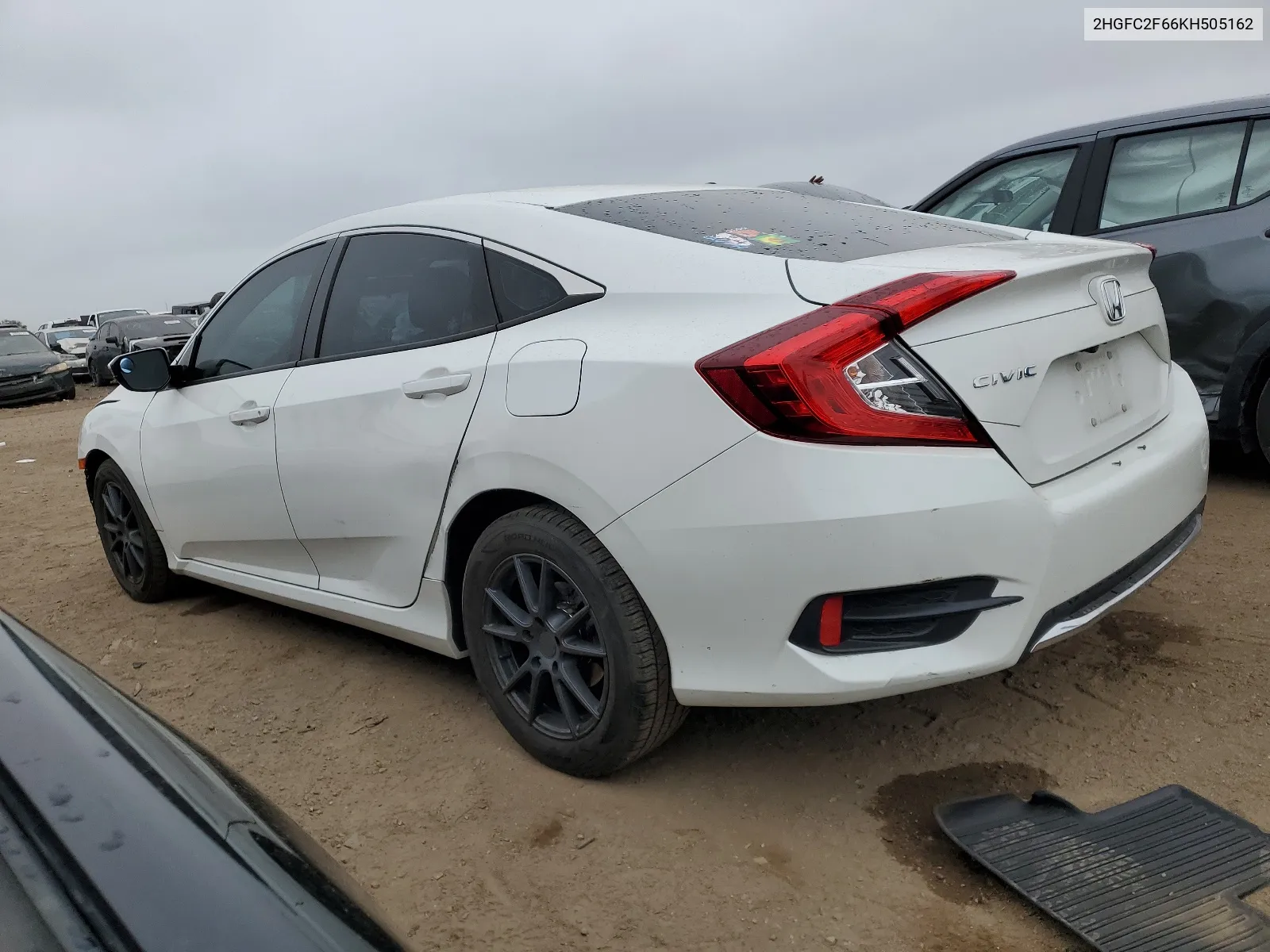 2019 Honda Civic Lx VIN: 2HGFC2F66KH505162 Lot: 66332174