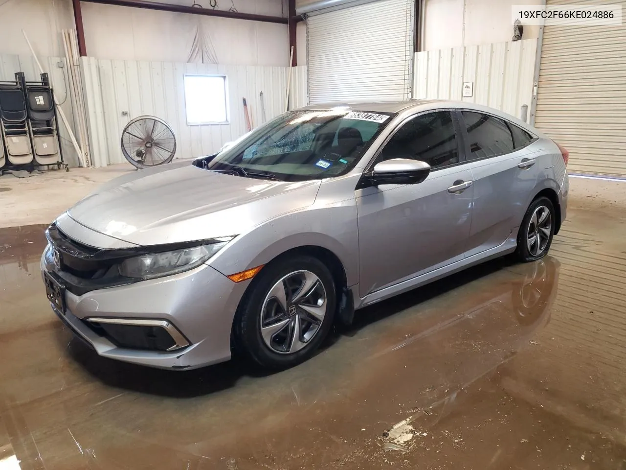 2019 Honda Civic Lx VIN: 19XFC2F66KE024886 Lot: 66387784